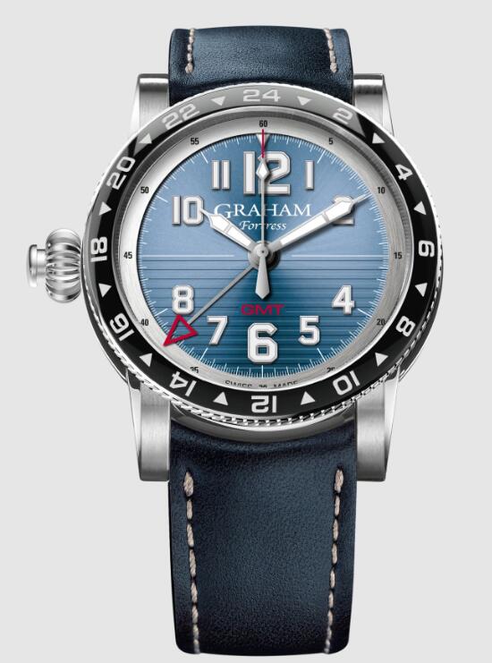 Replica Graham Watch 2FOBC.U02A FORTRESS GMT BLUE